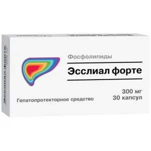 Купить Эсслиал Форте 300 мг 30 шт капсулы