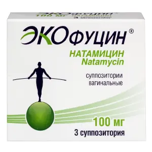 Купить Экофуцин 100 мг 3 шт суппозитории вагинальные