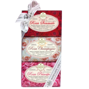 Купить: Nesti Dante набор Роза 150 г 3 шт мыло натуральное
