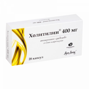 Купить: Холитилин 400 мг 28 шт капсулы