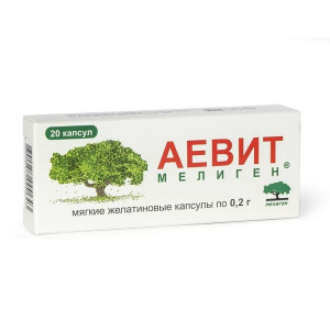Купить: Аевит Мелиген 20 шт капсулы