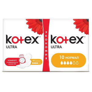Купить Kotex Ultra Normal прокладки гигиенические №20