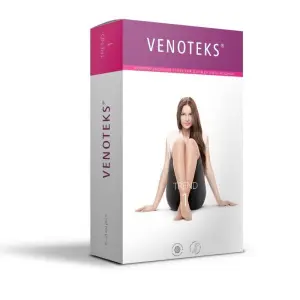 Купить Venoteks колготки компрессионные для беременных размер L Артикул 1C400 дымчатые