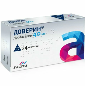 Купить: Доверин таб 40мг №24