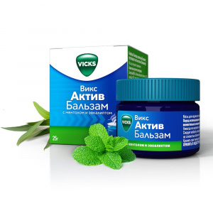 Купить: Викс Актив 50 г бальзам для наружного применения эвкалипт-ментол