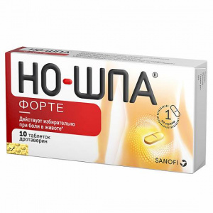 Купить: Но-шпа Форте 80 мг 10 шт таблетки