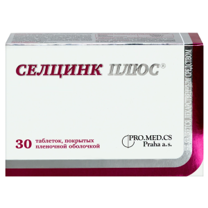 Купить: Селцинк Плюс 30 шт таблетки покрытые оболочкой