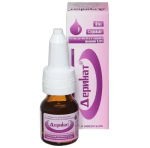 Купить Деринат 0,25% 10 мл раствор для наружного и местного применения флакон-капельница