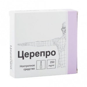 Купить: Церепро 25% 4 мл 3 шт раствор для внутривенного и внутримышечного введения