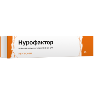 Купить: Нурофактор 5 % 100 г гель для наружного применения