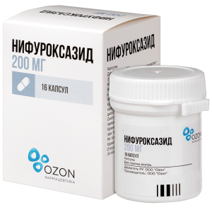Купить: Нифуроксазид 200 мг 16 шт капсулы