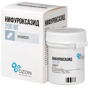Купить Нифуроксазид 200 мг 16 шт капсулы