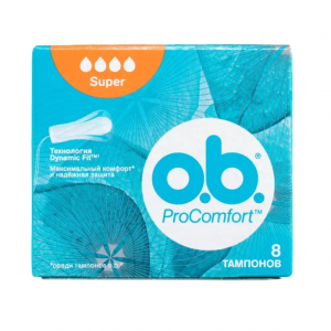 Купить: o.b. ProComfort 8 шт тампоны супер
