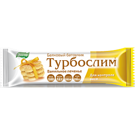 Купить: Турбослим батончик 50г №4 д/похудения ванильное печенье