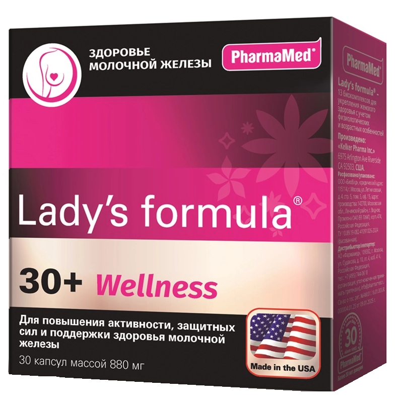 Купить Lady's Formula 30+ Wellness 30 шт капсулы