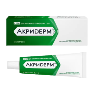 Купить: Акридерм крем д/наруж примен 0,05% 30г