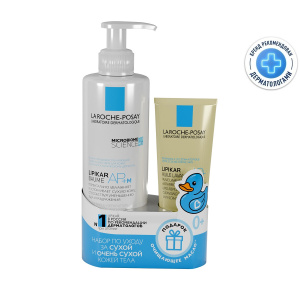 Купить: La Roche-Posay Lipikar набор АП+М бальзам 400мл +масло очищ АП+ 100мл