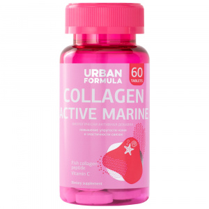 Купить: Urban Formula таб №60 Collagen Active Marine Коллаген Актив морской