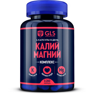 Купить: GLS Калий Магний 120 шт капсулы