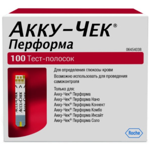 Купить: Тест-полоски Accu-Chek Performa на глюкозу №100