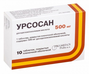 Купить: Урсосан таблетки ппо 500мг №10