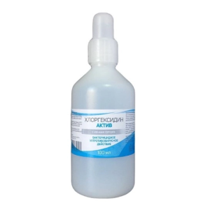 Купить: Хлоргексидин Актив 100 мл раствор с ионами серебра