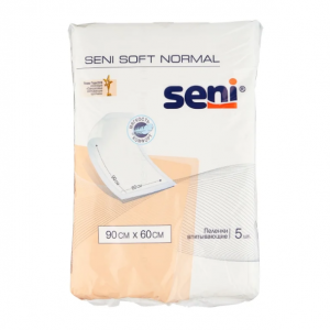 Купить: Пеленки Seni Soft Normal 60смX90см №5 (3 капли)