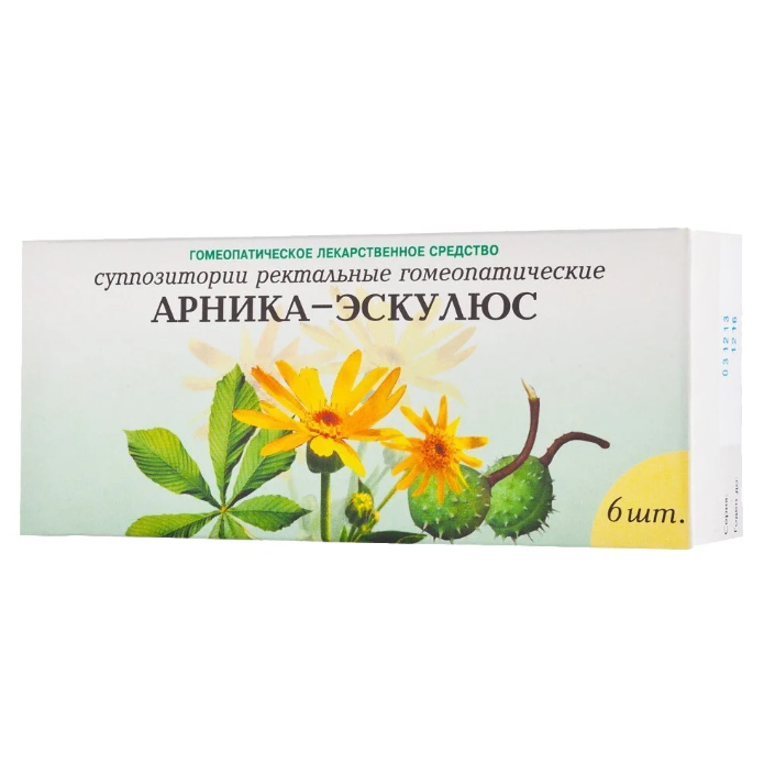 Купить Арника-Эскулюс 6 шт суппозитории ректальные