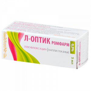 Купить: Л-Оптик 0,5 % 5 мл капли глазные флакон