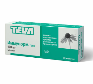 Купить: Иммунорм 100 мг 20 шт таблетки
