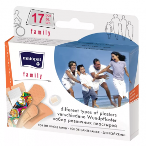 Купить: Matopat Family 17 шт пластырь