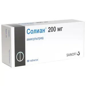 Купить Солиан 200 мг 30 шт таблетки