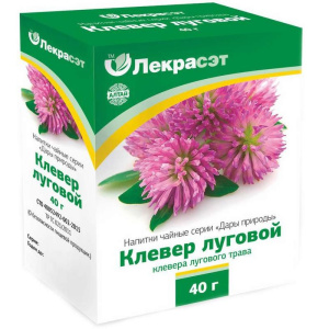 Купить: Клевера лугового трава 40 г пачка