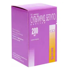 Купить Сульпирид-Белупо 200 мг 12 шт капсулы