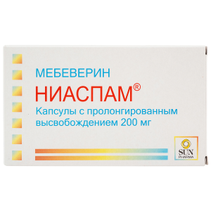 Купить: Ниаспам 200 мг 30 шт капсулы пролонгированного действия