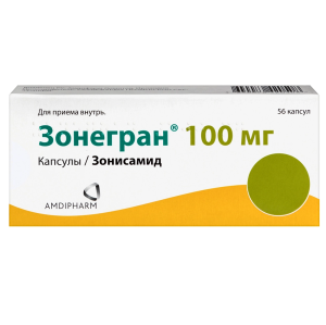 Купить Зонегран капс 100мг №56