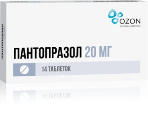 Купить Пантопразол таб по кишечнораств 20мг №14