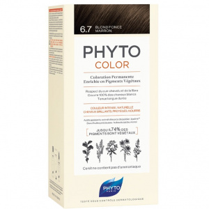 Купить: Phyto Phytocolor краска д/волос Арт.PH10025A99926 Темный шоколадный блонд (6.7)