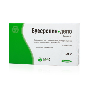 Купить: Бусерелин-Лонг ФС лиофил д/сусп д/в/м введ пролонг 3,75мг фл №1