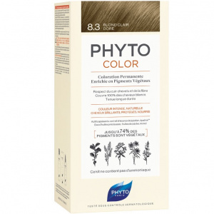 Купить: Phyto color №8.3 (светлый золотистый блонд) краска для волос