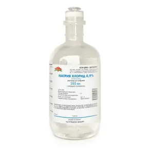 Купить Натрия хлорид 0,9 % 250 мл раствор для инфузий бутылка стекло