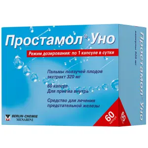 Купить Простамол Уно 320 мг 60 шт капсулы