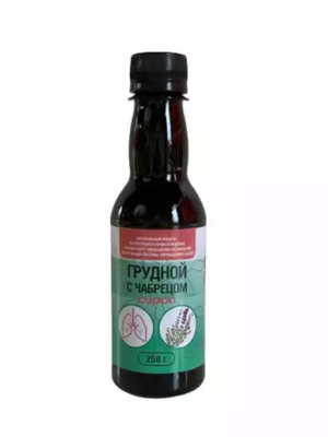 Купить: Грудной с чабрецом 250 г сироп