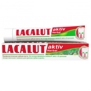 Купить: Лакалют Activ Herbal з/паста 50мл