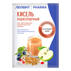 Купить: Леовит pharma кисель поджелудочный при заболеваниях поджелудочной железы пакет 20г