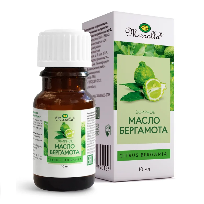 Купить Mirrolla Масло бергамота 10 мл масло эфирное