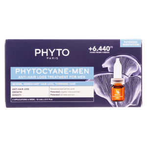 Купить: Phyto Phytocyane-Men сыворотка против выпадения волос для мужчин флаконы 3,5 мл 12 шт