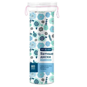 Купить: Comforte 80 шт ватные диски