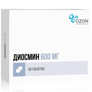 Купить Диосмин таб ппо 600мг №60