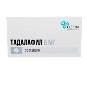 Купить Тадалафил таб ппо 5мг №30